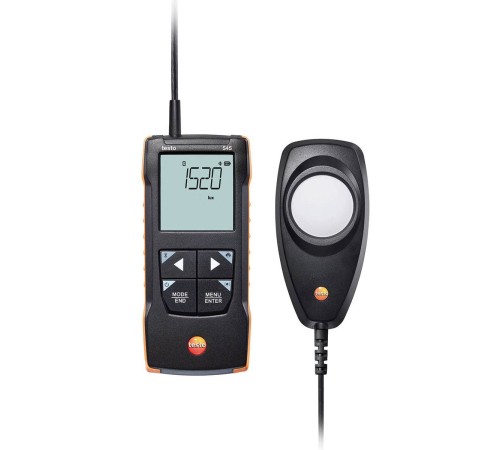 Люксметр Testo 545 с подключением к приложению Люксметр Testo 545 с подключением к приложению