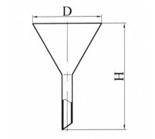 Лабораторная воронка В-75-110 мм
