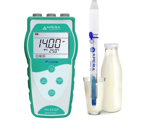 PH231DP ЭКОСТАБ Портативный pH-метр для молока PH231DP ЭКОСТАБ Портативный pH-метр для молока