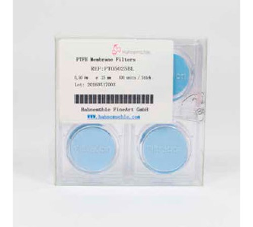 Мембранные фильтры Hahnemühle из PTFE, 5 мкм, Ø 90 мм, нестерильные, белые Мембранные фильтры Hahnemühle из PTFE, 5 мкм, Ø 90 мм, нестерильные, белые