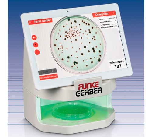 Счетчик колоний Funke-Gerber ColonyStar automatic со стандартным планшетом