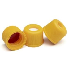 Крышки винтовые с надрез. Септой винтовой колпачок 8мм с разрезом PTFE / sil 100pk, 8010-0142 Agilent